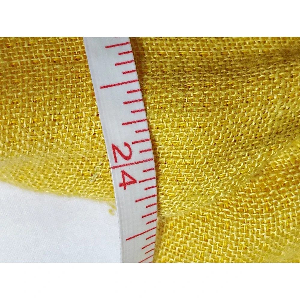 Eileen Fisher Woman Yellow‎ Organic Linen Button Front Utility Jacket 1X